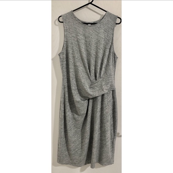 Bar III Dresses & Skirts - Bar III NWOT Grainy Scrunched Gray Dress